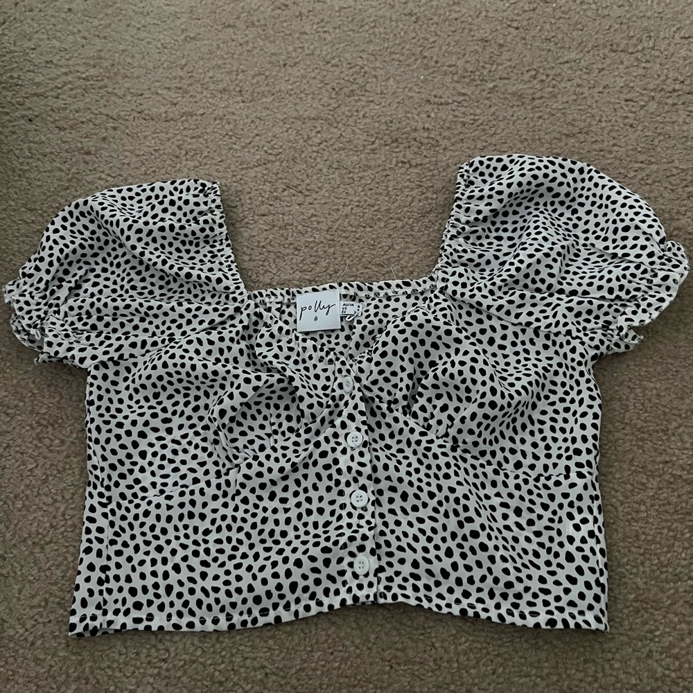 Princess Polly Roland Crop Top - Picture 2 of 3
